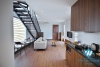 A well-decorated duplex 2 bedrooms apartment for rent in Au Co st, Tay Ho